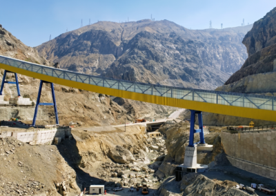 Construcción Puente Correa, Rancagua.