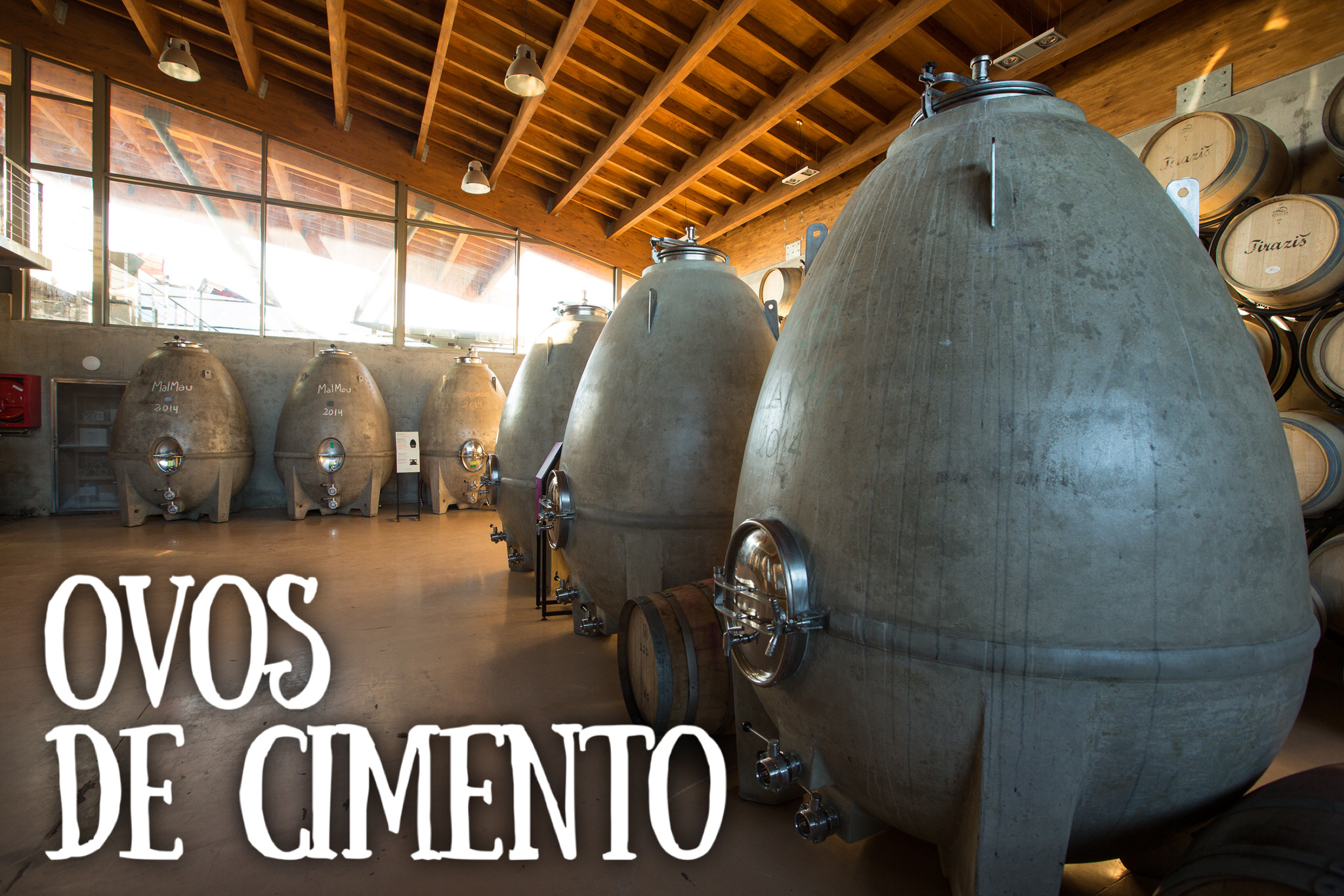 Ovos de concreto: Do Quadrado para o Circular