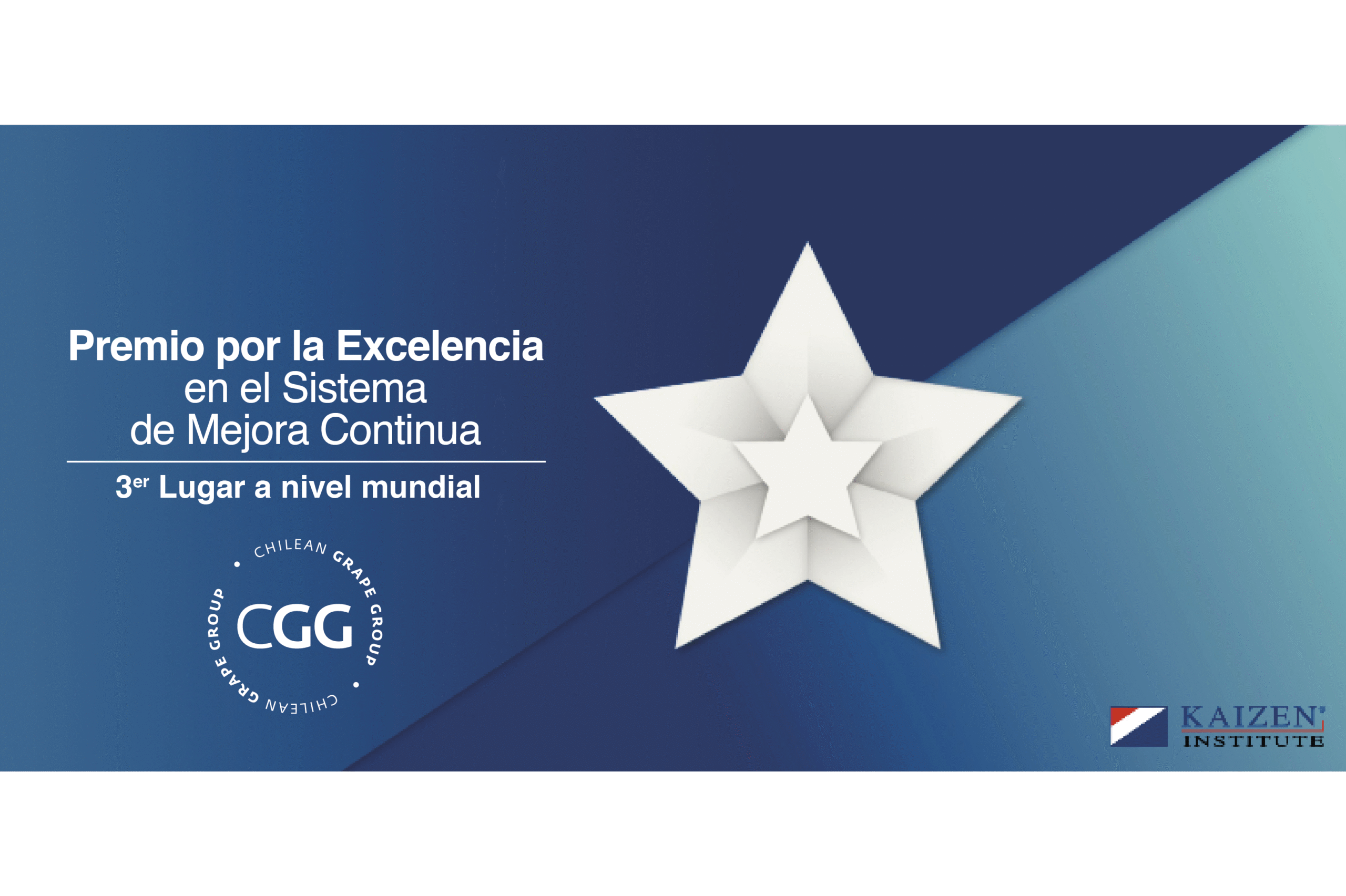 Chilean Grape Group obtuvo el tercer lugar en el Global Kaizen Award 2019