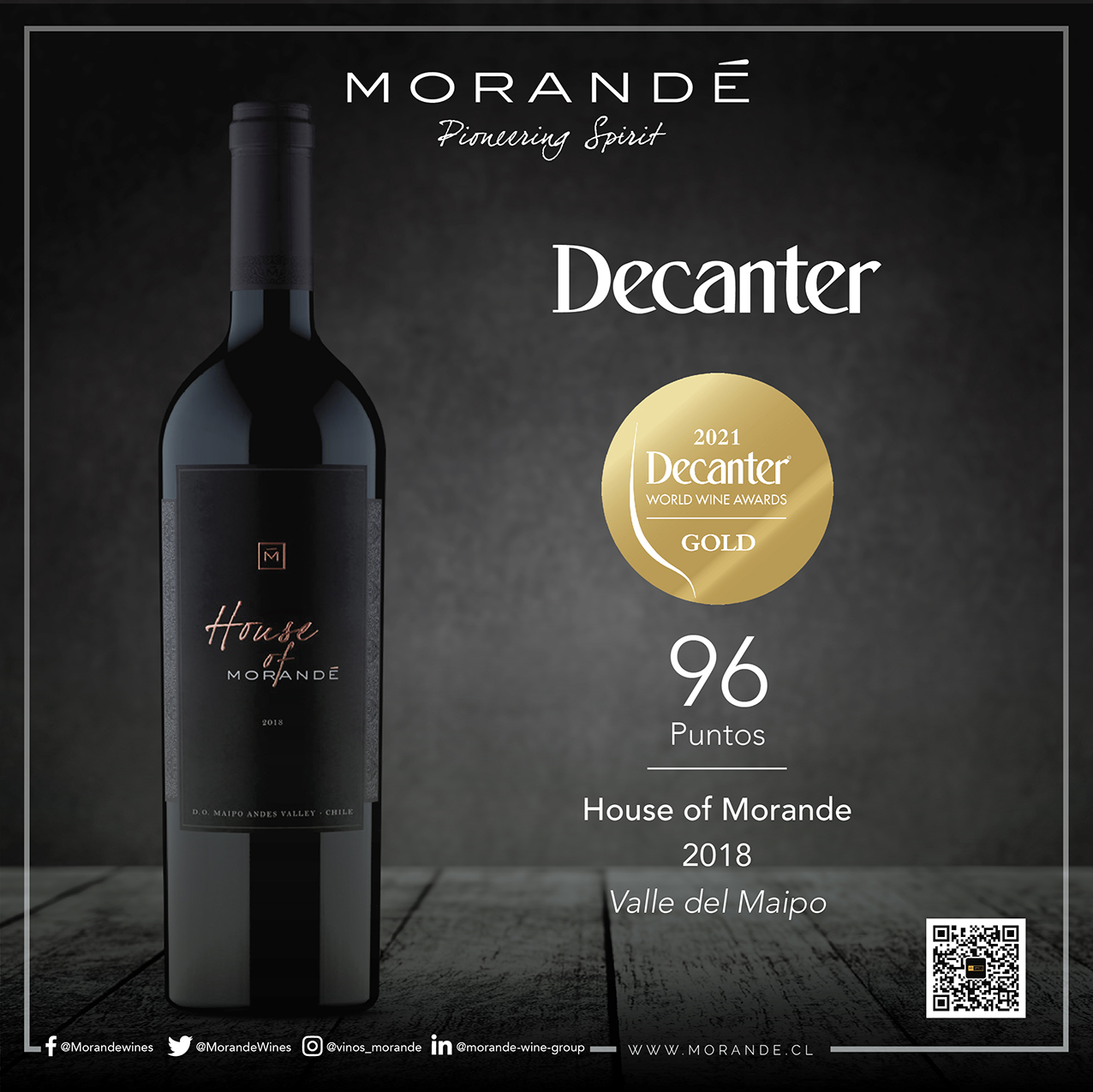 Obtuvimos Excelentes Puntajes en el Decanter World Wine Awards 2021